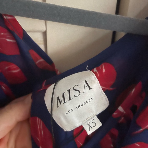 Misa Los Angeles Loulou ruffle high-low dress in XS - Picture 4 of 4